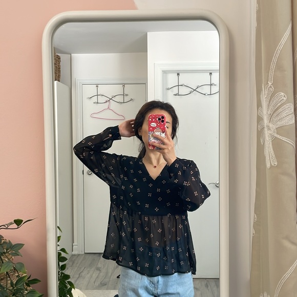 Maje Leona Foulard Print Blouse - Picture 6 of 9